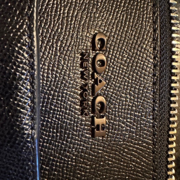 Coach Black Leather Laptop Bag - Picture 5 of 5